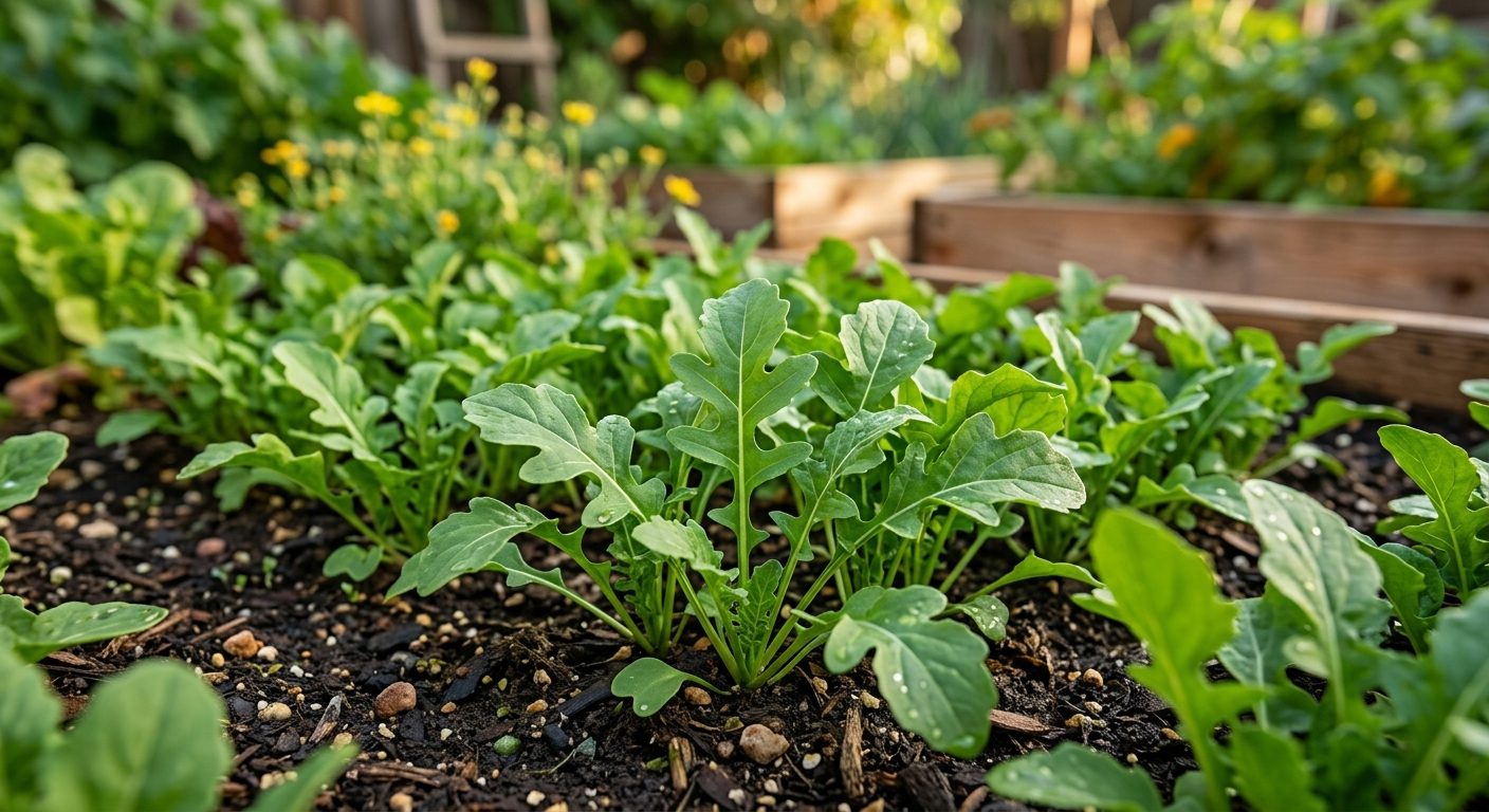 Arugula plant