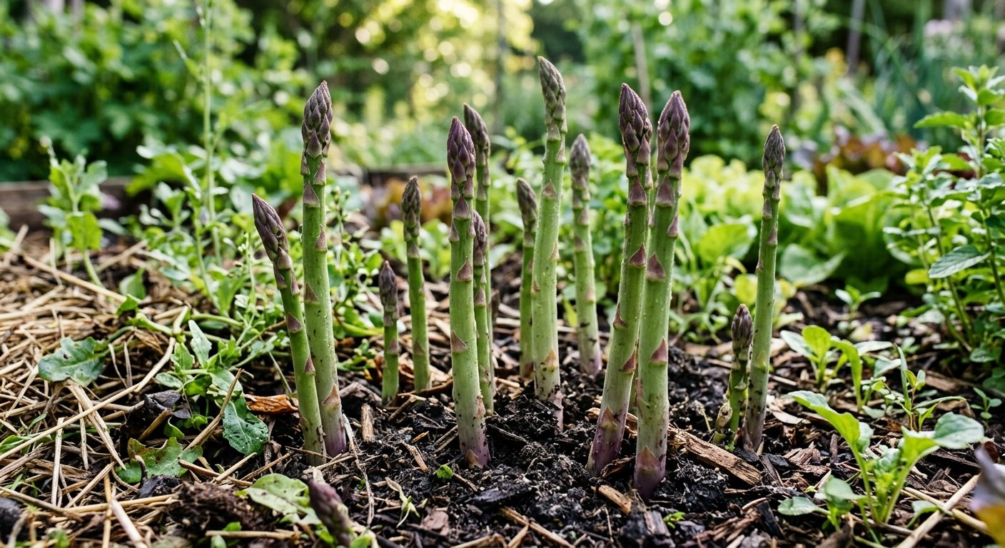 Asparagus plant