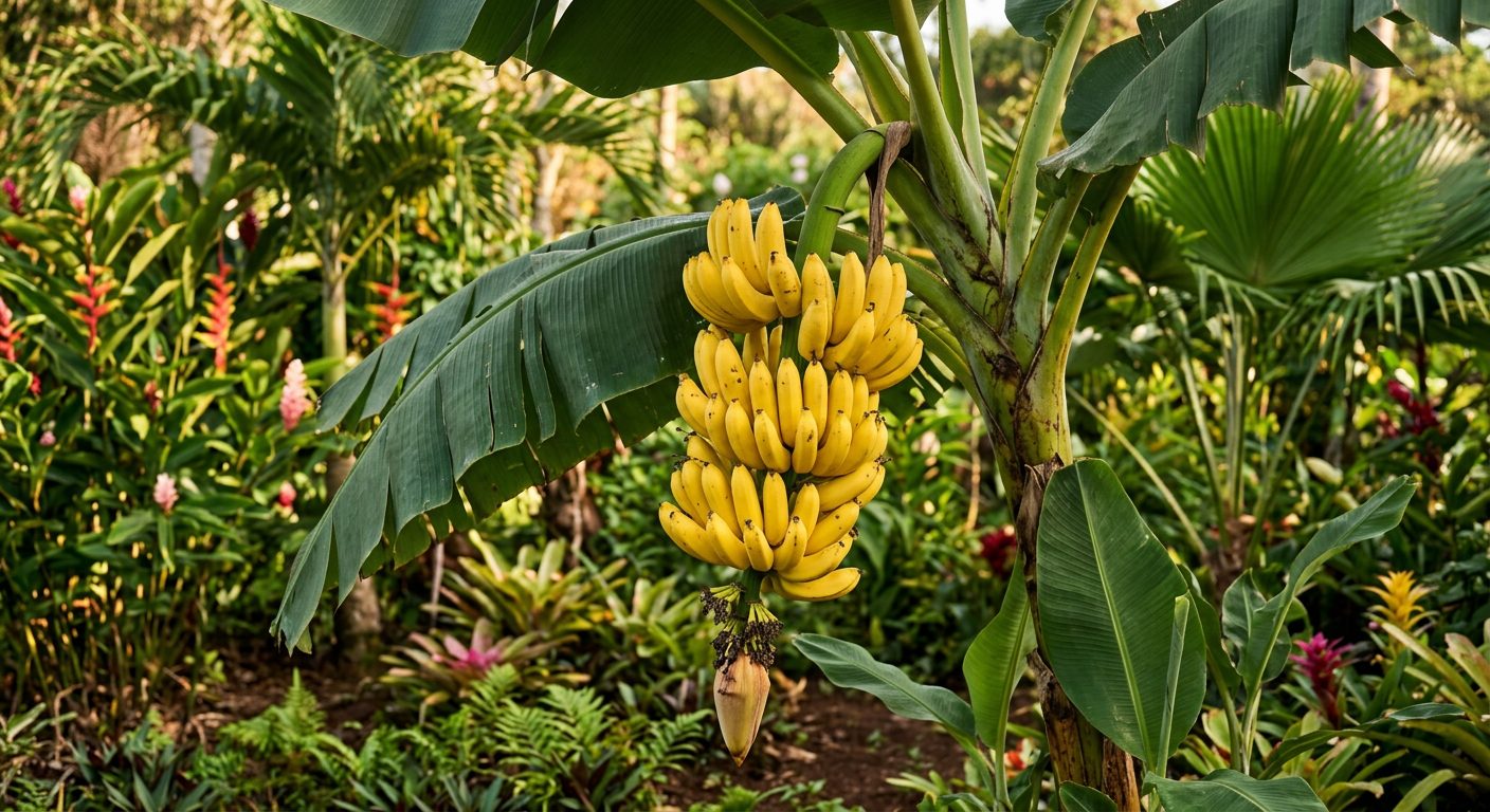 Banana plant