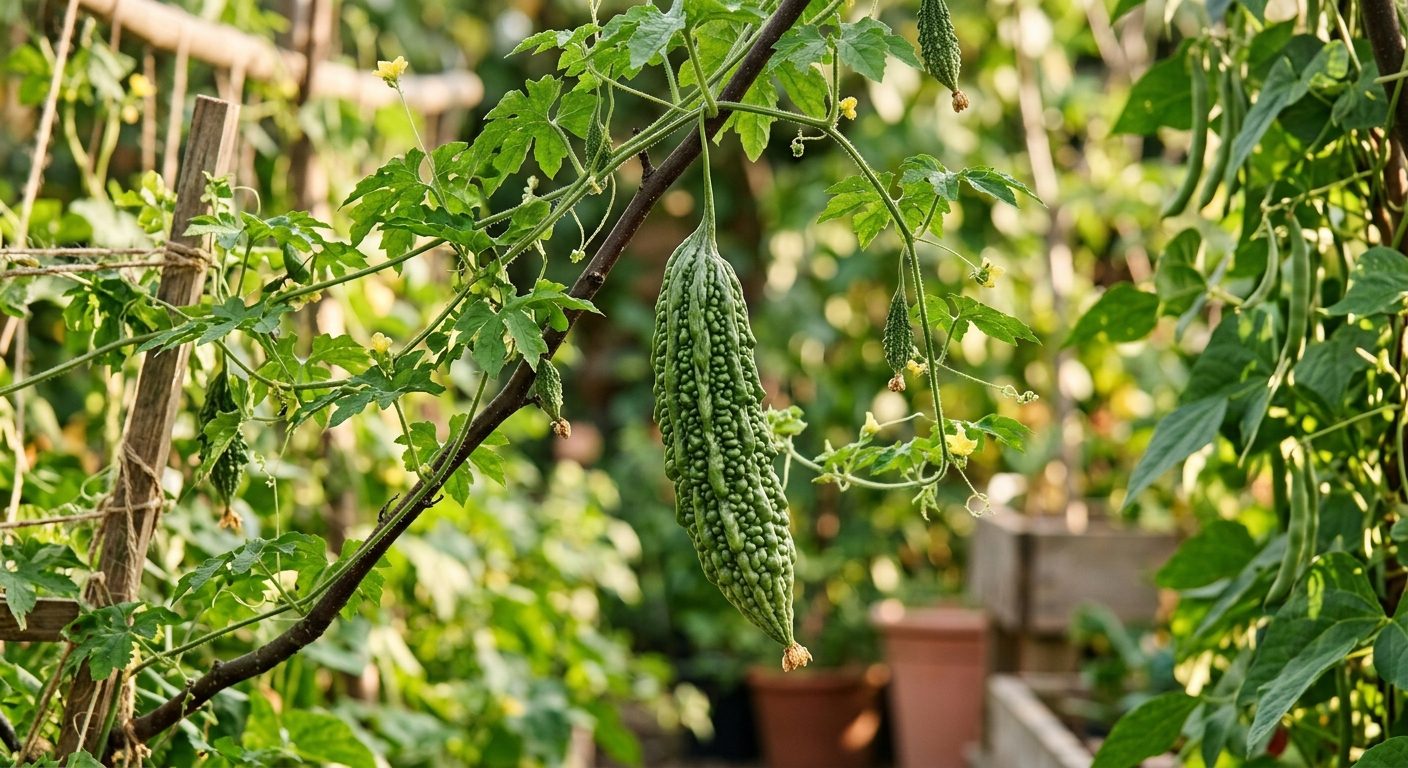 Bitter Melon (Karela) plant