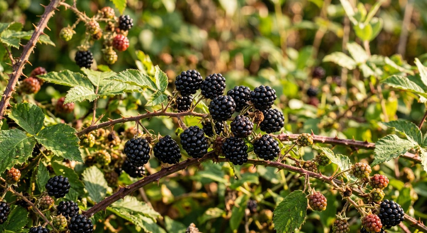 Blackberry plant
