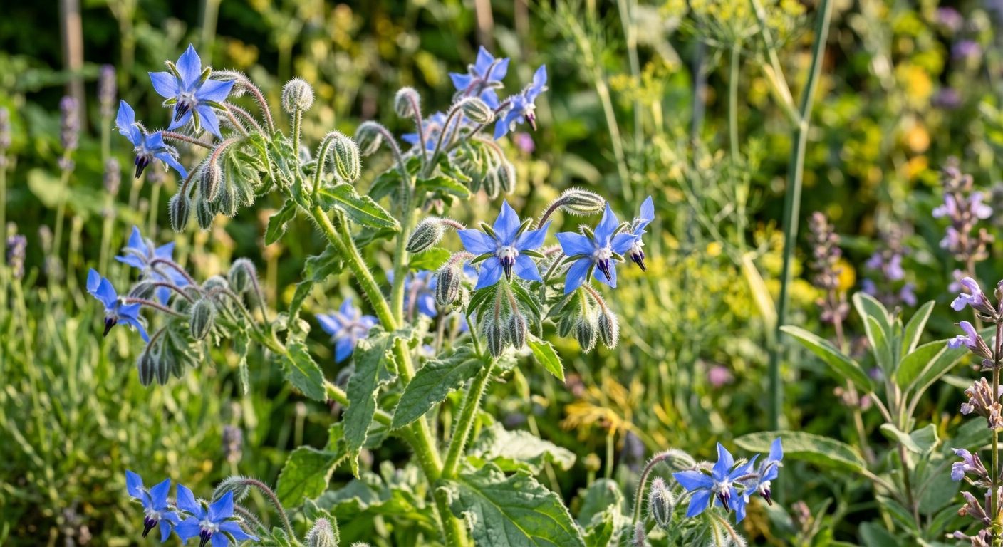 Borage plant