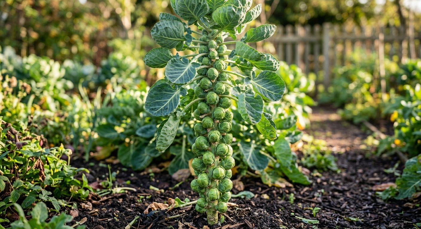 Brussels Sprouts plant