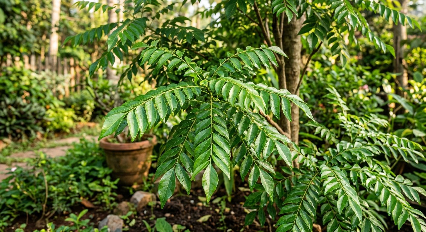 Curry Leaf Tree (Kadi Patta) plant