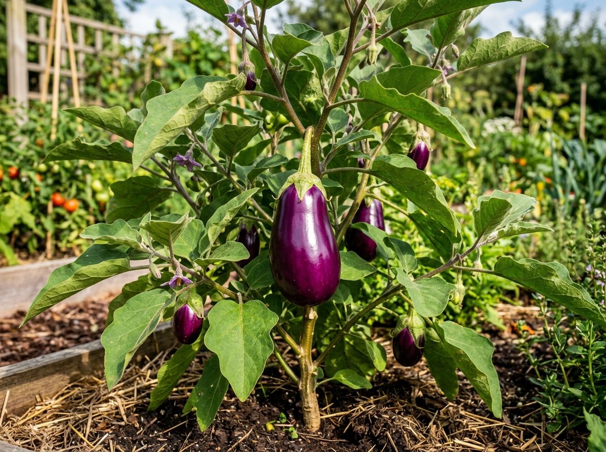 Eggplant plant