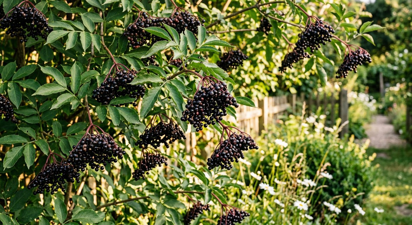 Elderberry plant