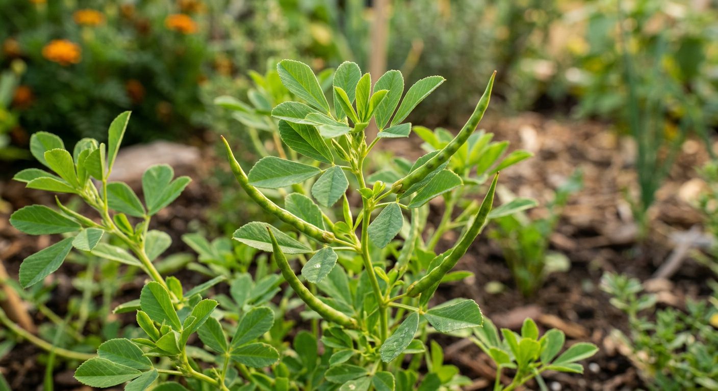 Fenugreek (Methi) plant