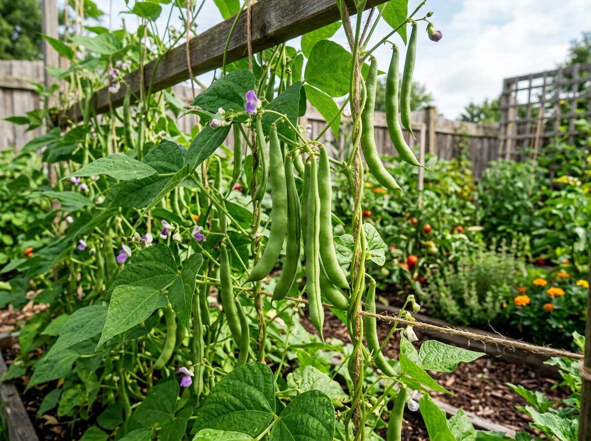 Green Beans plant