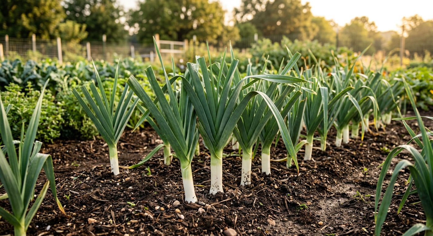 Leek plant