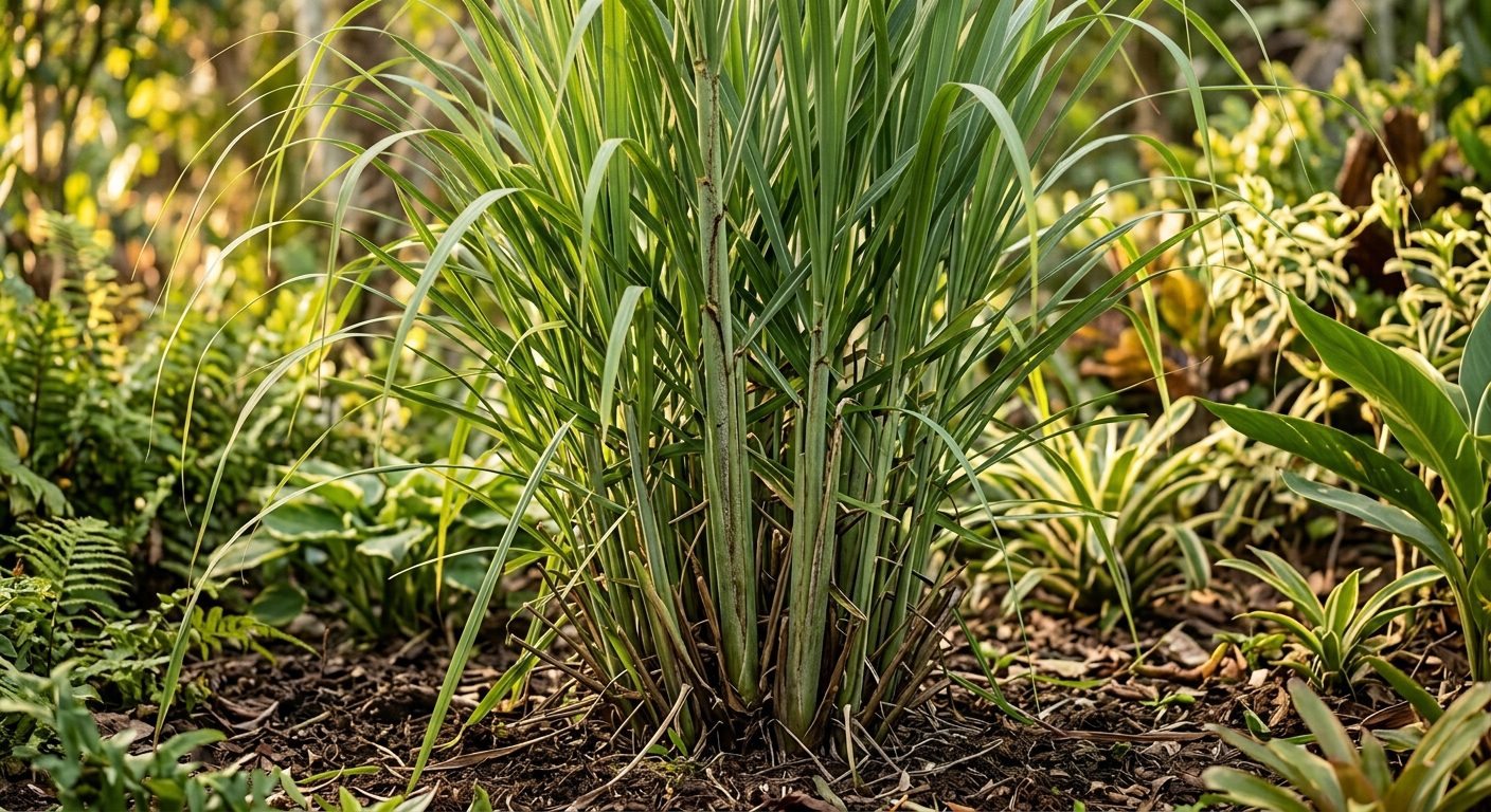 Lemongrass plant