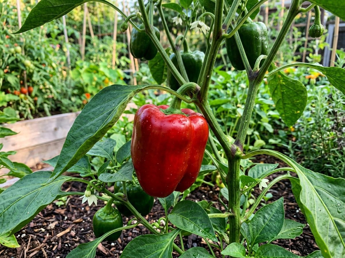 Bell Pepper plant