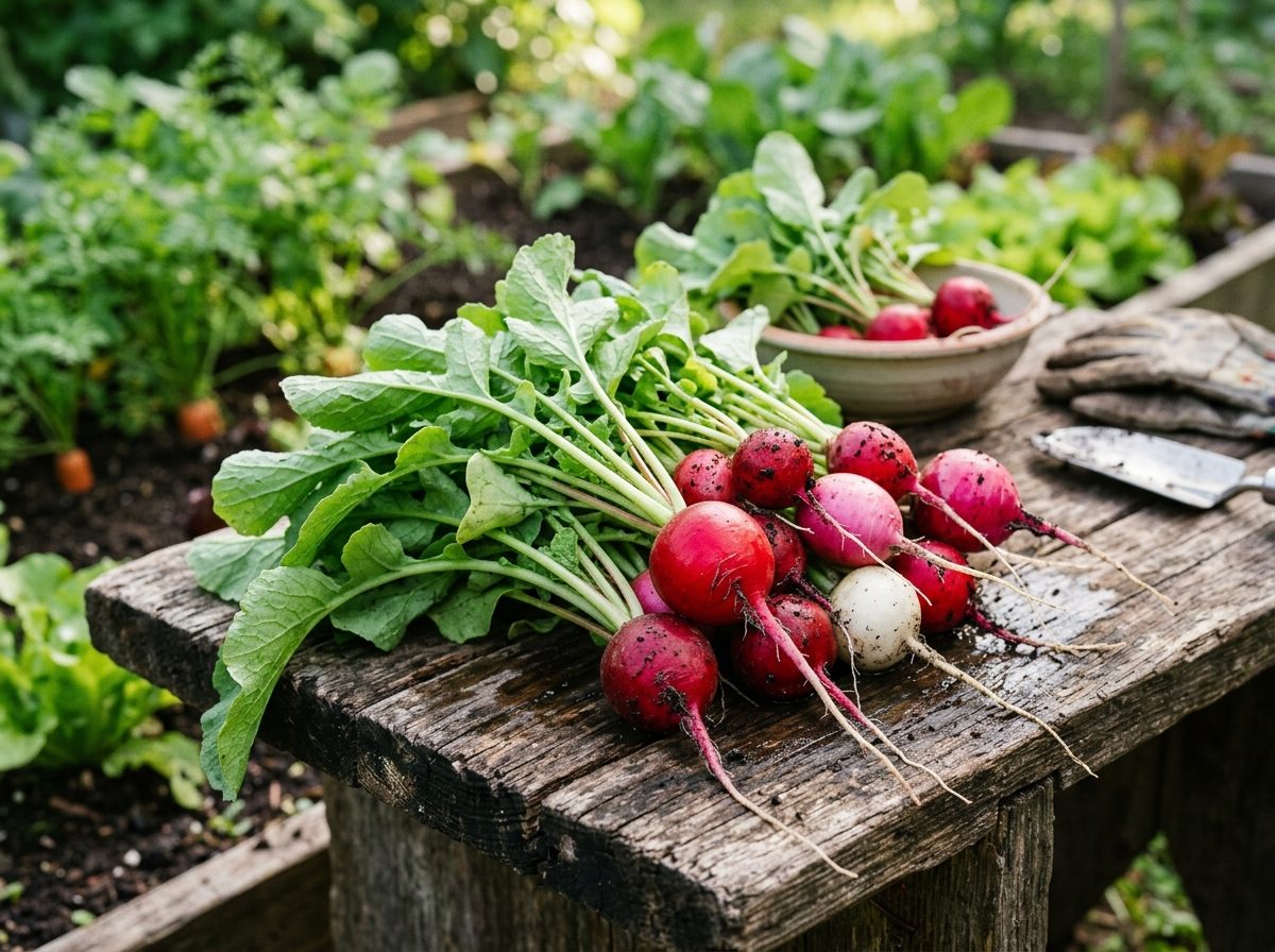 Radish plant