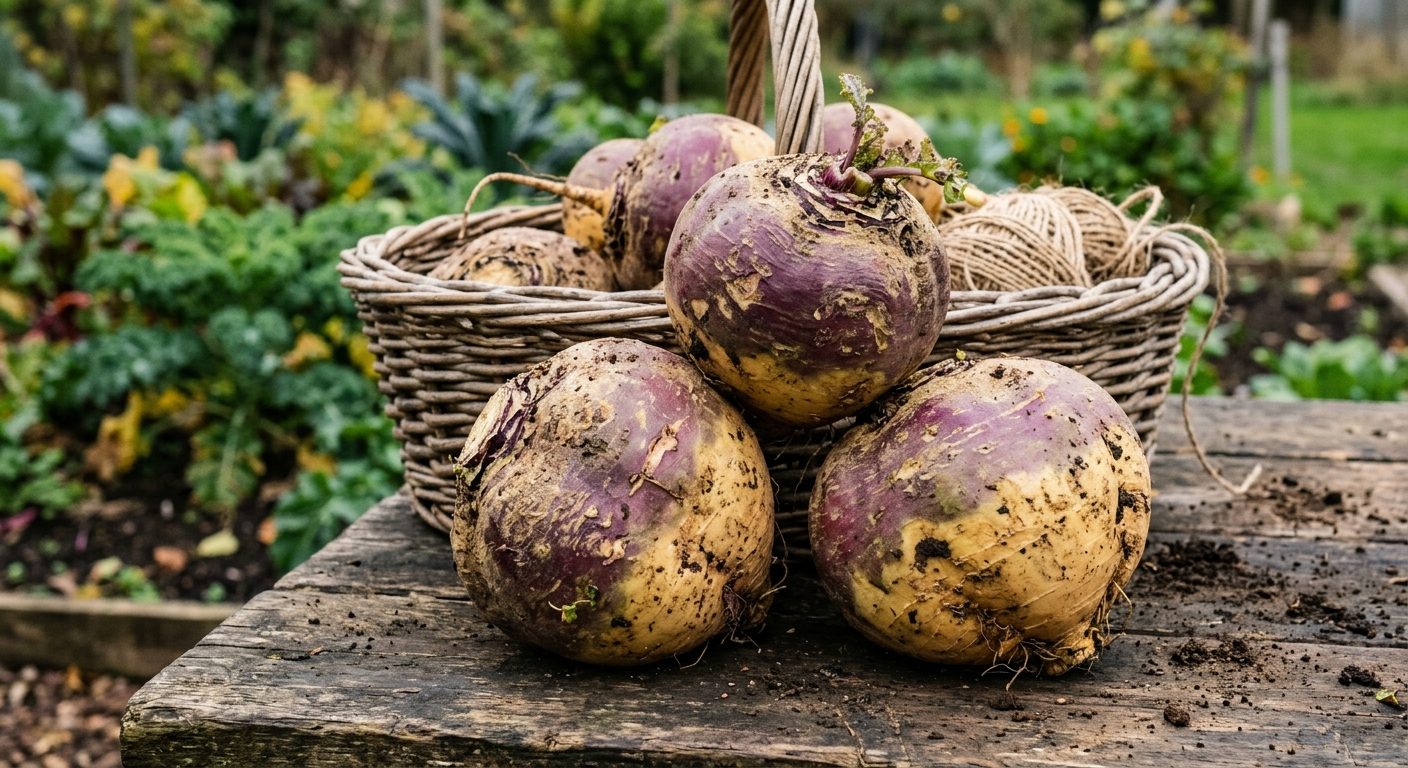 Rutabaga plant