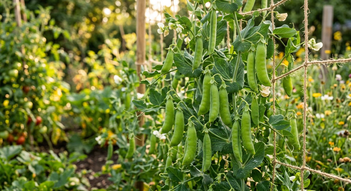 Snap Peas plant