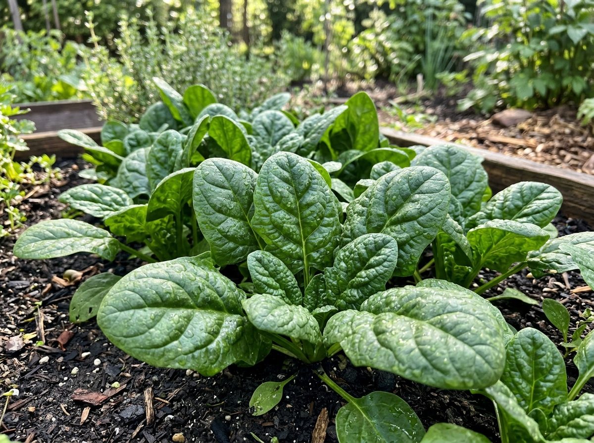 Spinach plant