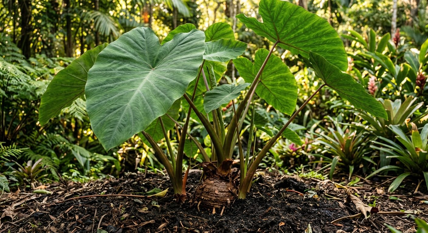 Taro (Arbi / Colocasia) plant