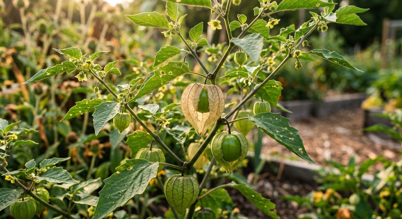 Tomatillo plant
