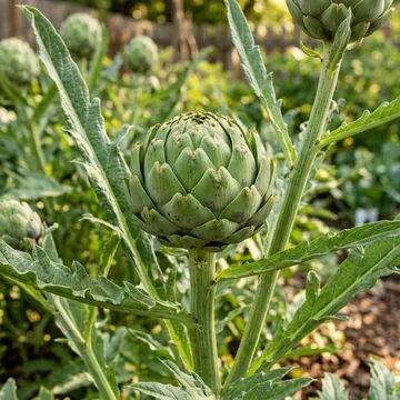 Artichoke plant
