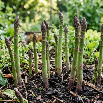 Asparagus plant