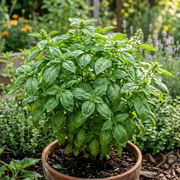 Basil plant