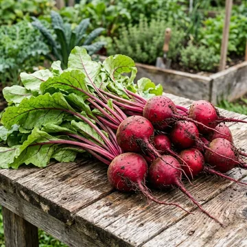 Beets plant