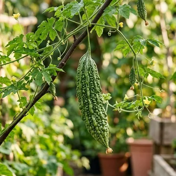 Bitter Melon (Karela) plant