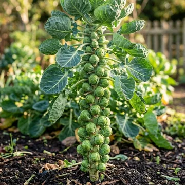 Brussels Sprouts plant