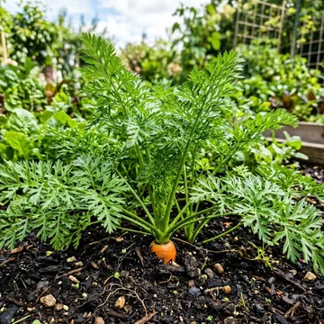 Carrot plant