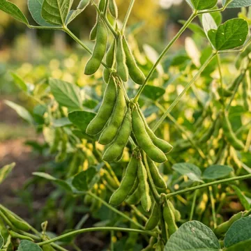 Edamame (Soybean) plant