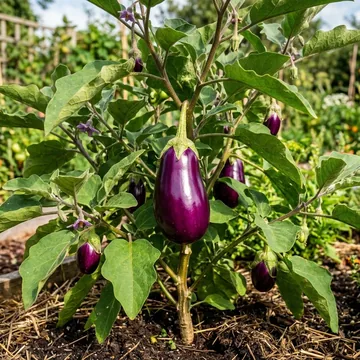 Eggplant plant