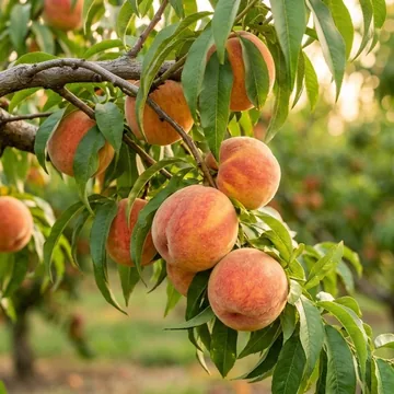 Peach plant