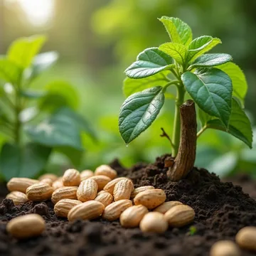 Peanut plant