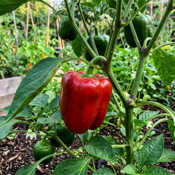 Bell Pepper plant