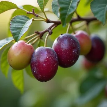 Plum plant