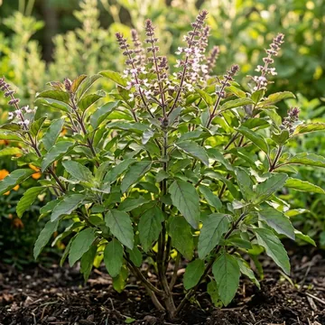 Holy Basil (Tulsi) plant