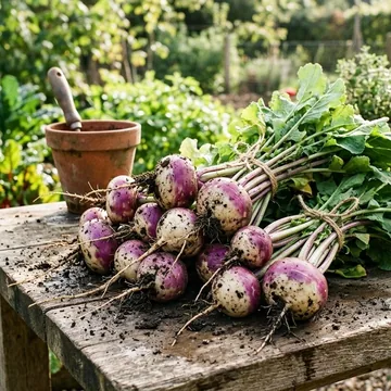 Turnip plant